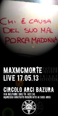 McMorte in Concerto al Circolo Bazura