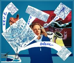 L'artista anglo-torinese Sarah Bowyer all'Amantes