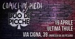 Comici in piedi - Duo di picche
