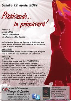 "Pizzicando...la primavera!" al Caffé Basaglia 