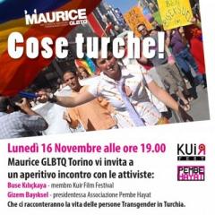 Cose turche! Aperitivo con le attiviste al Maurice GLBTQ