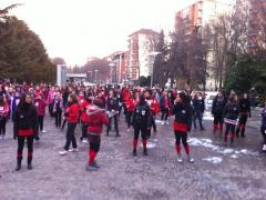 #1billionrising Flash Mob a #Collegno