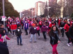 #1billionrising Flash Mob a #Collegno