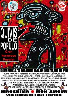 Quivis de populo: Gran Kermesse Popular in difesa dei beni comuni