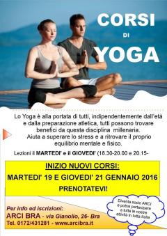 Corso di "Yoga" @ Arci Bra