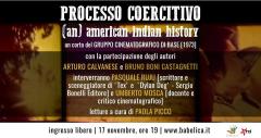 Processo coercitivo | (an) american indian history