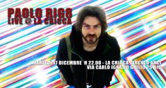 Paolo Rig8 live at La Cricca