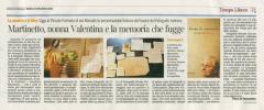 Presentazione del libro " Senza la memoria" di Simone Martinetto a La Cadrega