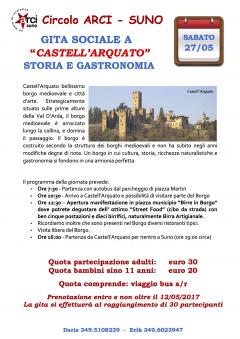 Gita Sociale "Castell'Arquato" Storia e Gastronomia