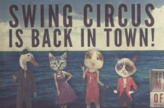 "Swing Circus is back in town" alle Officine Corsare