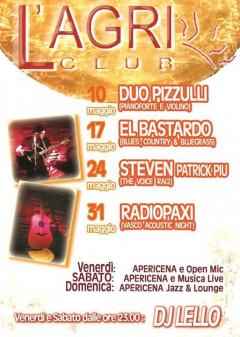 Concerti di maggio @Agriclub - Venaus