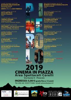 Cinema In Piazza 2019 a Pinerolo