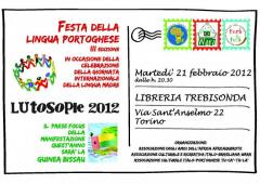 Festa della lingua portoghese “Lusotopie 2012” - III Edizione