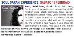 Soul Sarah Experience Soul, Acid Jazz, Funk