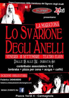 La maratona de "Lo Svarione degli Anelli" a cura del Margot