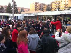 #1billionrising Flash Mob a #Collegno