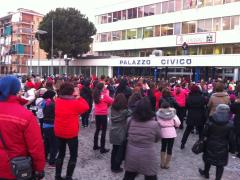 #1billionrising Flash Mob a #Collegno