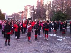 #1billionrising Flash Mob a #Collegno