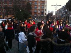 #1billionrising Flash Mob a #Collegno