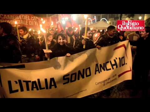 Torino, presidio anti razzista 17/1