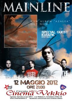 Mainline + Kubark @ live sabato 12 maggio Circolo Arci Cinema Vekkio