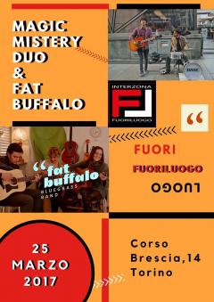LIVE Country blues: MAGIC Mistery & FAT Bufalo