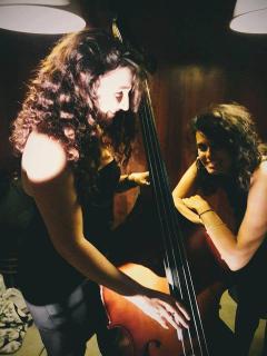 Soft Morning duo live at The Hustler