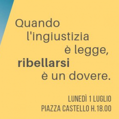 Solidarietà alla Sea Watch: ribellarsi è un dovere!