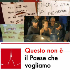 Questo non è il paese che vogliamo. 