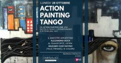 Action Painting Tango con Alejandro Duca e Massimo Costantino
