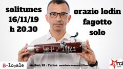 Solitunes - Orazio Lodin fagotto solo