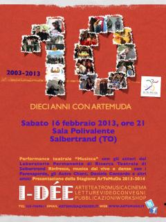 Serata a Salbertrand per i 10 anni di ArTeMuDa