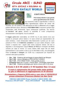 Circolo Arci Suno - Gita Sociale a Bologna - Fico - Fabbrica Italiana Contadina - Eataly World