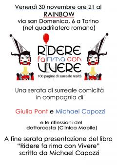 Ridere fa rima con vivere al Rainbow 