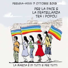 Perugia Assisi 7 Ottobre - info pullman da Torino e Carmagnola