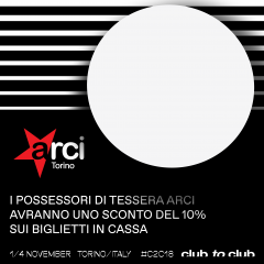 Torna Club to Club - sconti per i soci ARCI