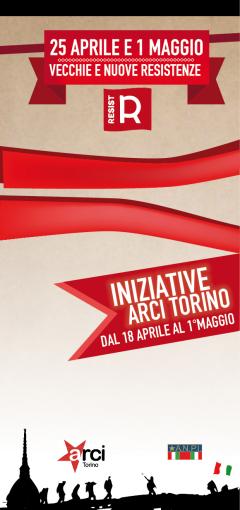 Iniziative ARCI Torino 25 aprile e 1 maggio