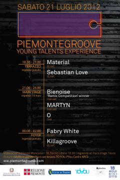 PiemonteGroove al Molo Diciotto con Young Talents Experience
