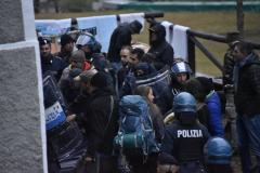 Claviere: Sgombero di Chez Jesus - Rifugio Autogestito