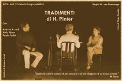 TRADIMENTI di Harold Pinter al Garage Vian