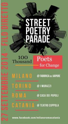 "100thousand poets for change" a Torino con la Murazzi Poetry Slam