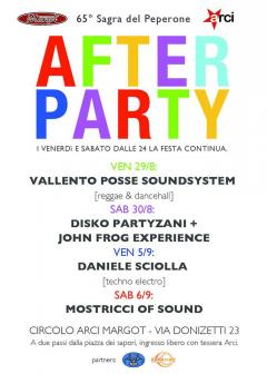 65° Sagra del Peperone - GLI AFTER PARTY DEL MARGOT