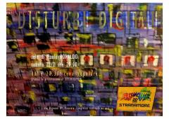 "Disturbi digitali" tele di Paolo Bonaldo