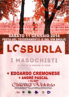 Festa del Tesseramento_Sabato 11 gennaio @ Cinema Vekkio_Corneliano d'Alba (CN)