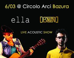 ELLA & DESMOND live al Bazura