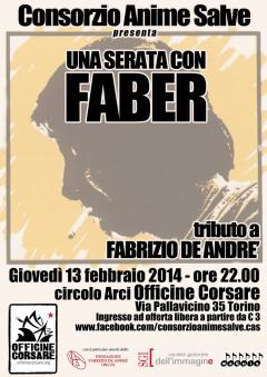 UNA SERATA CON FABER alle Officine Corsare
