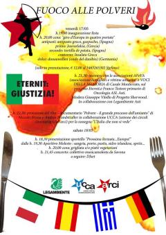 Fuoco alle polveri: 2 giorni di festa con il progetto Sherwood @ Casa del Popolo Asti