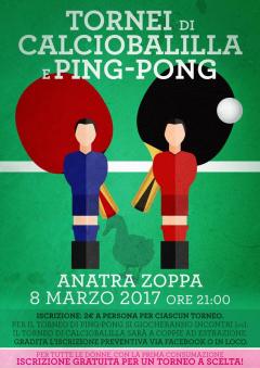 Torneo di Calciobalilla e Ping pong