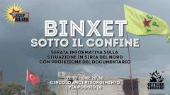 Binxet - #riseup4Rojava - Serata informativa e proiezione