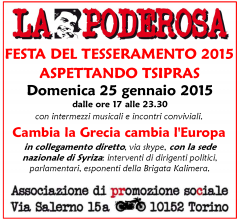 Festa della neonata associazione La Poderosa